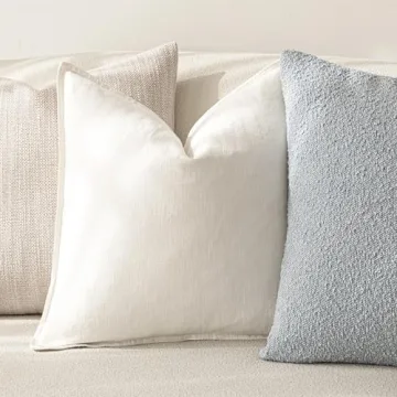 Stylish Foindtower Linen Throw Pillow Covers for Home Decor