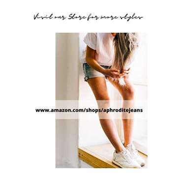 Aphrodite High Waisted Wide Leg Jeans for Women