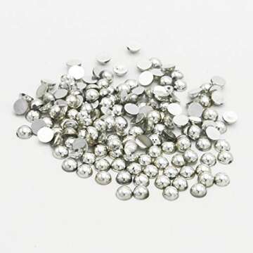 3000Pcs Plastic Pearls Assorted Sizes for DIY Craft Projects