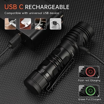 Wurkkos FC13S 2500 Lumens USB C Flashlight for EDC