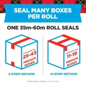 Scotch Heavy Duty Shipping Packing Tape, 1.88in x 54.6yd