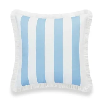 Hofdeco Coastal Baby Blue Indoor Outdoor Pillow Cover 20"x20"