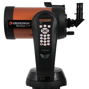 Celestron - NexStar 6SE Telescope - Computerized Telescope for Beginners and Advanced Users - Fully-Automated GoTo Mount - SkyAlign Technology - 40,000 Plus Celestial Objects - 6-Inch Primary Mirror