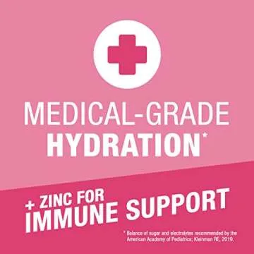 Pedialyte AdvancedCare Electrolyte Solution with PreActiv Prebiotics, Hydration Drink, Strawberry Le...