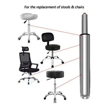 Adjustable Gas Lift Cylinder Tube for Office Chair Replacement Parts