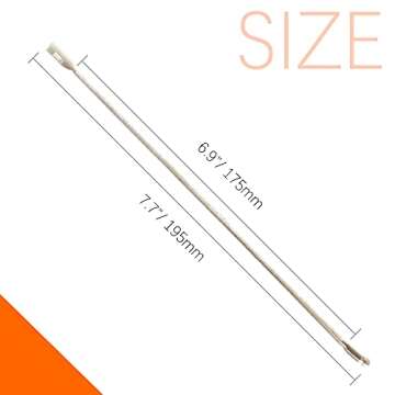 Renashed 7.7" 500 Pcs Cotton Hang Tag String Fasteners for Gifts Luggage Label Attachment Clothing