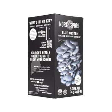 North Spore Blue Oyster Mushroom Grow Kit | Easy, Organic & Fun