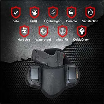 Tactical Pancake Holster for GLOCK & M&P Shield - Comfort Fit