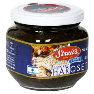 Haroset Charoset Kosher For Passover Charoses Made In Israel , 8.57 Ounce