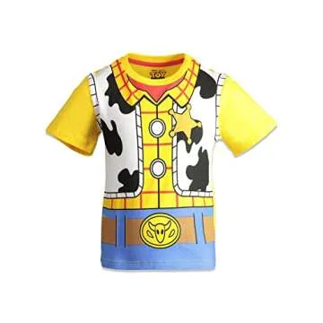 Disney Pixar Toy Story Boys T-Shirts 4 Pack for Toddlers