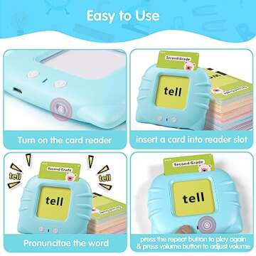QuTZ Talking Flash Cards for Toddlers - Educational Fun!