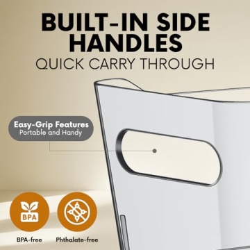 Clear Storage Bins for Home Organization and Storage Solutions