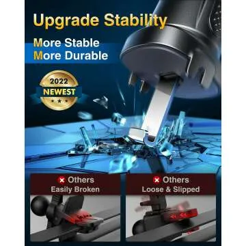 Sturdiest VANMASS Car Vent Phone Mount for iPhone & Galaxy