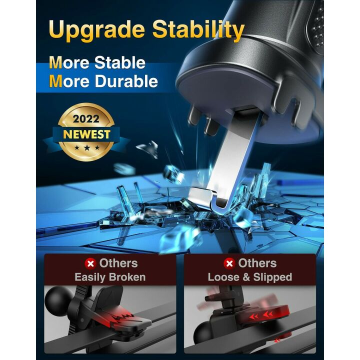 Sturdiest VANMASS Car Vent Phone Mount for iPhone & Galaxy