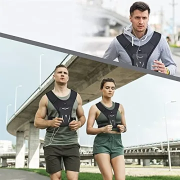 BUILOG Running Vest - Reflective Phone Holder for Jogging