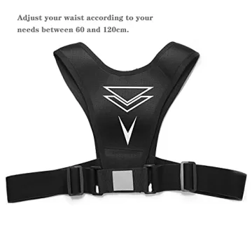 BUILOG Running Vest - Reflective Phone Holder for Jogging