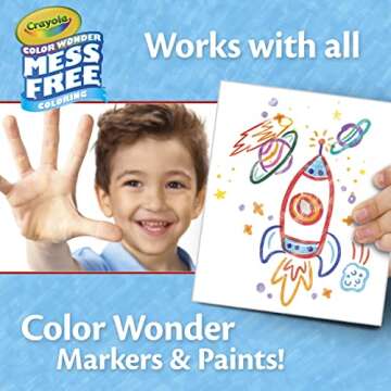 Crayola Color Wonder Mess Free Coloring Pages for Kids
