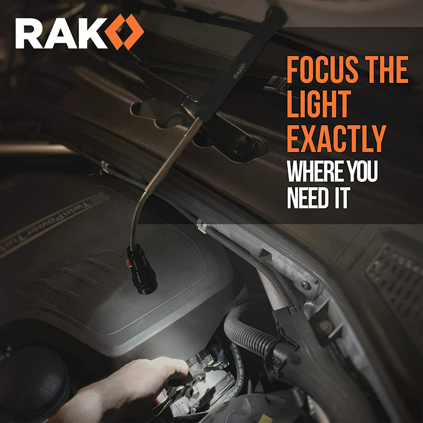 RAK Magnetic Pickup Tool & Flashlight - Perfect Gift