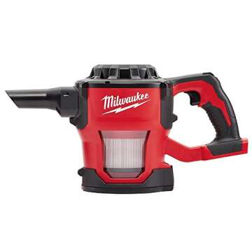 Milwaukee M18 18-Volt Lithium-Ion Compact Vacuum Bare Tool (Tool-Only) | Hardware Power Tools for Yo...