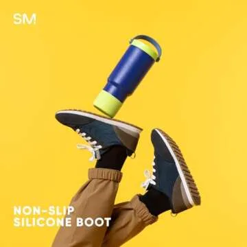 Simple Modern Trek Pivot | 24oz Kids Flip Straw Tumbler with Handle and Silicone Boot | Insulated Wa...