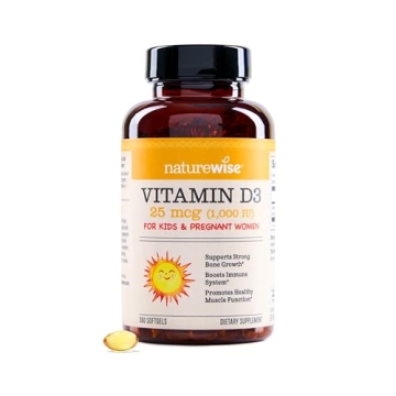 NatureWise Vitamin D3 1000iu for Immune & Bone Support