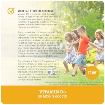 NatureWise Vitamin D3 1000iu for Immune & Bone Support