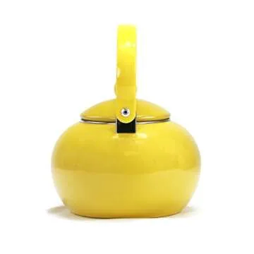 Calypso Basics 2-Quart Enamel-on-Steel Tea Kettle