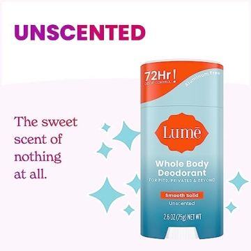 Lume Whole Body Deodorant - 72 Hour Odor Control