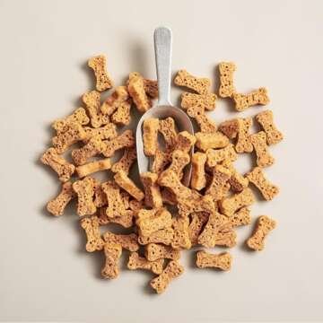 Polkadog Salmon Says Bone Shaped Treats - Omega-3 Rich, Low Fat Healthy Dog Treat - Digestible, Vitamin & Mineral Packed Dog Snacks - Crunchy 3-Ingredient Treat, Ideal for Dogs with Allergies - 7 oz