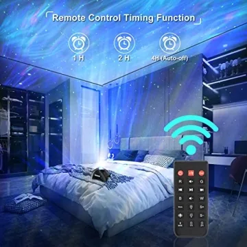 Vinwark Northern Lights Projector with Bluetooth Speaker