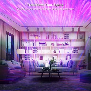 Vinwark Northern Lights Projector with Bluetooth Speaker