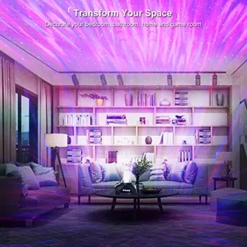 Vinwark Northern Lights Projector with Bluetooth Speaker