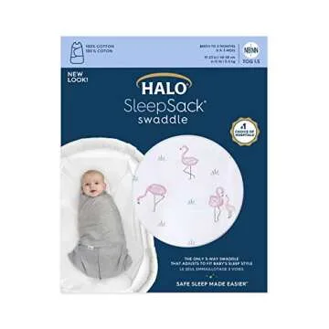 HALO Sleepsack Swaddle - Adjustable & Safe Baby Sleep Solution