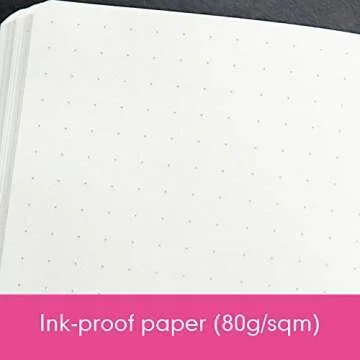 Leuchtturm Hardcover Medium A5 Dotted Notebook [Pink]