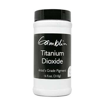 Gamblin Dry Pigment Titanium Dioxide 10.93 oz Quality