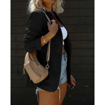 Stylish KIRUNDO Blazers for Women - Versatile Office Attire