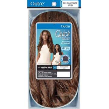 Outre NEESHA H304 Quick Weave Half Wig - Effortless Style