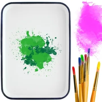 PRO ART Metal & Porcelain Butcher Tray Palette 13x17