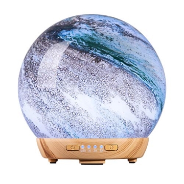 Moon Essential Oil Diffuser with LED Colors Auto Shut-Off