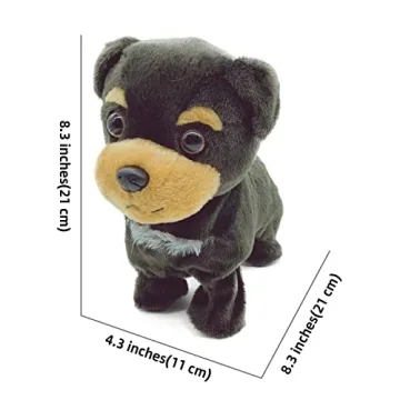 YH YUHUNG Remote Control Walking Barking Toy Dog for Kids