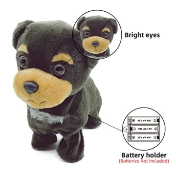 YH YUHUNG Remote Control Walking Barking Toy Dog for Kids