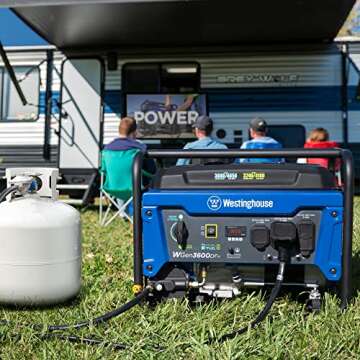 Westinghouse Dual Fuel Portable Generator for Home & RV