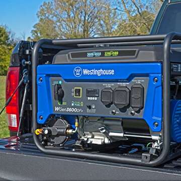 Westinghouse Dual Fuel Portable Generator for Home & RV