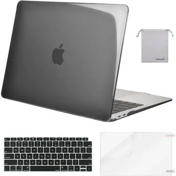 MOSISO MacBook Air 13 Inch Case Crystal Black