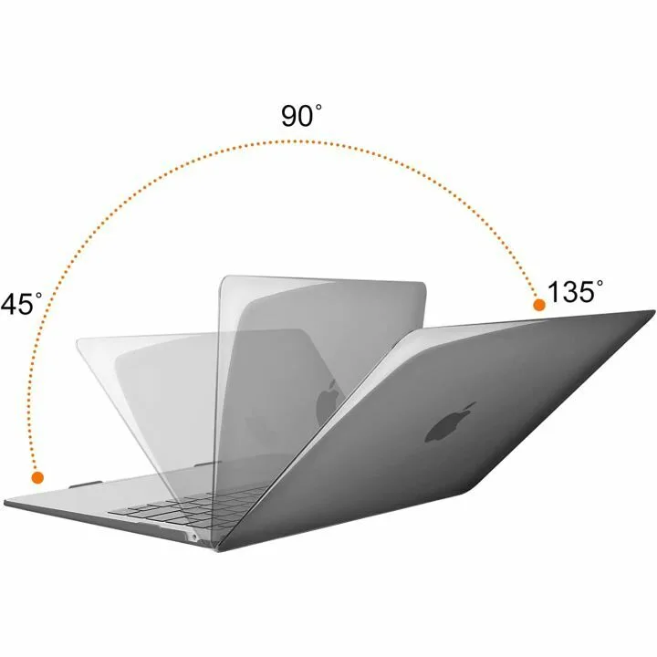 MOSISO MacBook Air 13 Inch Case Crystal Black