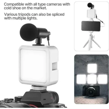 ULANZI VL49 LED Video Light - Compact & Versatile for Creators