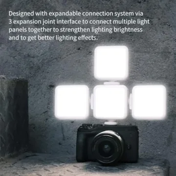ULANZI VL49 LED Video Light - Compact & Versatile for Creators