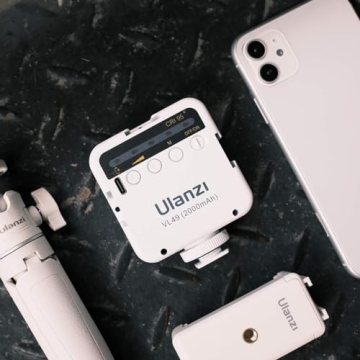 ULANZI VL49 LED Video Light - Compact & Versatile for Creators