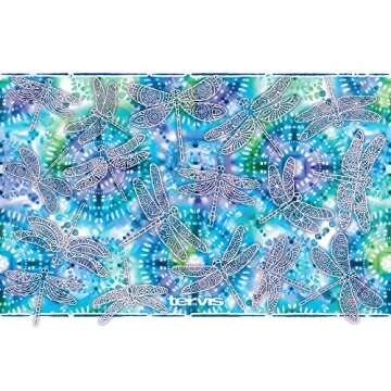 Tervis Tie Dye Dragonfly Triple Walled Insulated Tumbler Travel Cup Keeps Drinks Cold & Hot, 30oz Le...