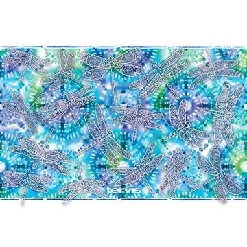 Tervis Tie Dye Dragonfly Triple Walled Insulated Tumbler Travel Cup Keeps Drinks Cold & Hot, 30oz Le...